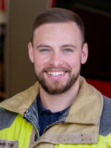 Stellvertretender Abteilungskommandant Yannik Traub